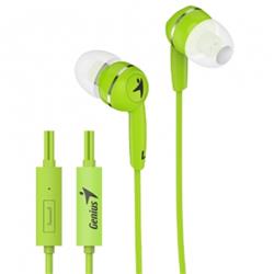 AURICULAR GENIUS HS-M320 C/MIC (IN EAR) VERDE